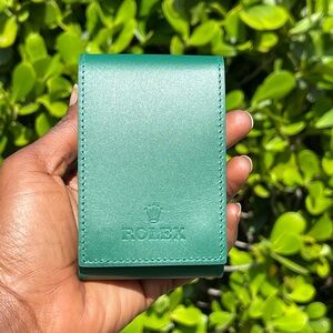 Rolex watch travel case